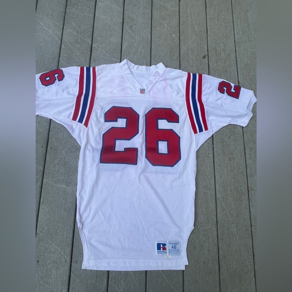 1991 game worn david key patriots jersey 🔥